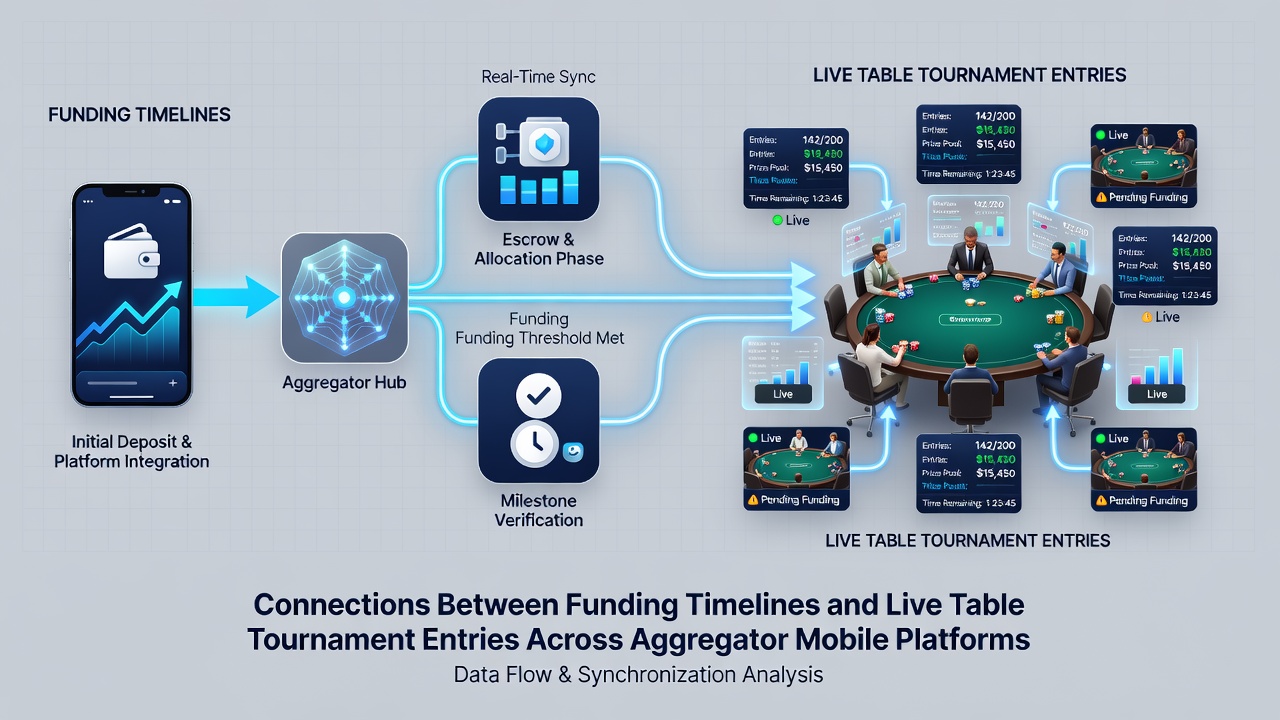 Grafik zu Transaktionszeiten und Turnierbeteiligungstrends in mobilen Casinos