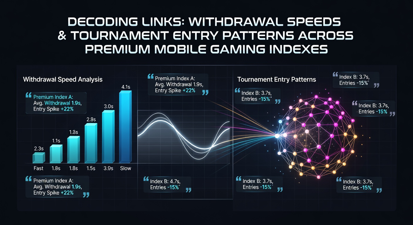 Analyse von Auszahlungsgeschwindigkeiten und Turnier-Eintrittsmustern in mobilen Gaming-Plattformen