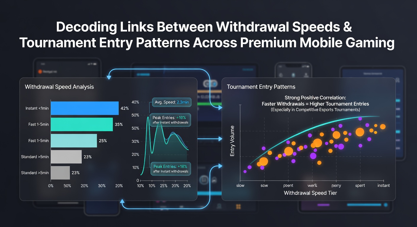 Datenvisualisierung zu Auszahlungszeiten und Turnierbeteiligung in mobilen Indizes