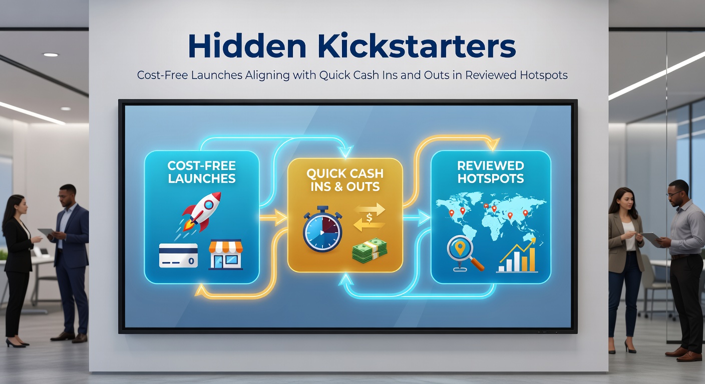 Dynamische Darstellung von Cash-Strömen und kostenlosen Starter-Paketen in einem Casino-Dashboard mit Blitzsymbole für Geschwindigkeit